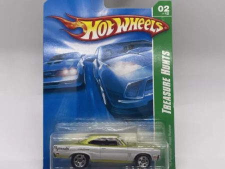 2008 HOT WHEELS SUPER TREASURE HUNT ANTI-FREEZE  70 PLYMOUTH ROAD RUNNER For Discount