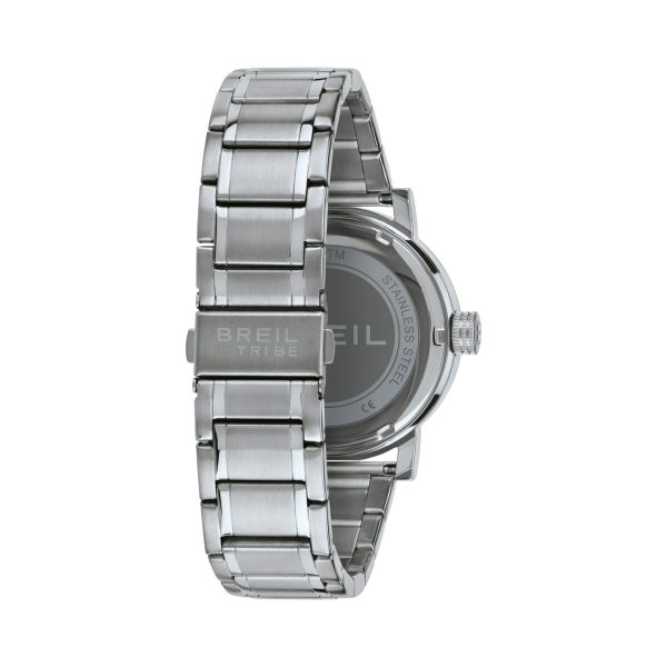 Men s Watch Breil EW0590 Black Silver (Ø 43 mm) Supply