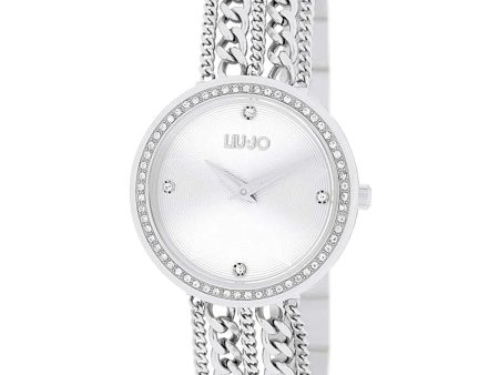 Ladies  Watch LIU JO CHAINS (Ø 32 mm) Sale