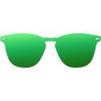 Unisex Sunglasses Northweek Wall Phantom Ø 45 mm Green Black Online Sale