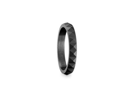 Men s Ring AN Jewels AR.R1NS06BK-7 7 Online now