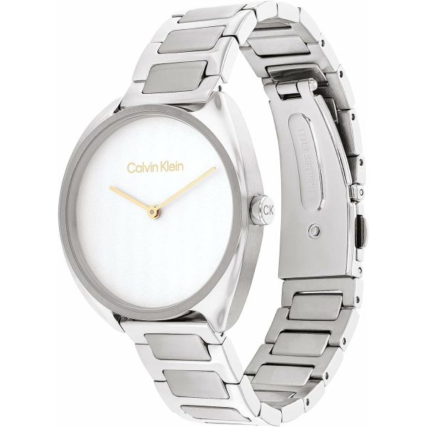 Ladies  Watch Calvin Klein 25200276 (Ø 34 mm) on Sale