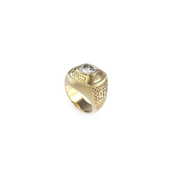 Men s Ring Guess JUMR01375JWYG66 26 Online Hot Sale