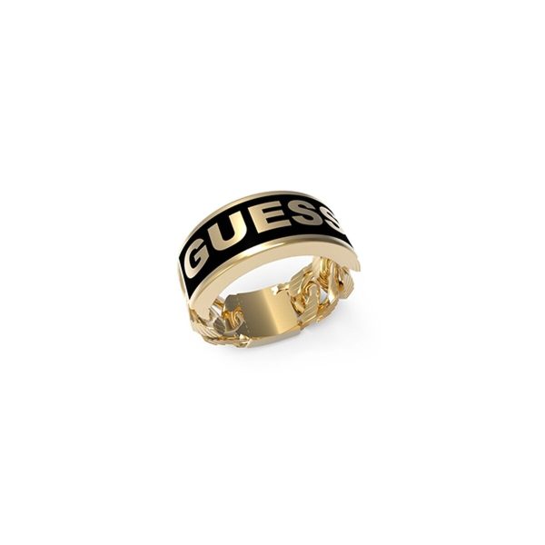 Men s Ring Guess JUXR03003JWYGBK66 26 For Cheap