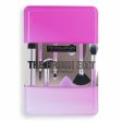 Set of Make-up Brushes Revolution Make Up The Brush Edit Pink 8 Pieces For Discount