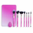 Set of Make-up Brushes Revolution Make Up The Brush Edit Pink 8 Pieces For Discount