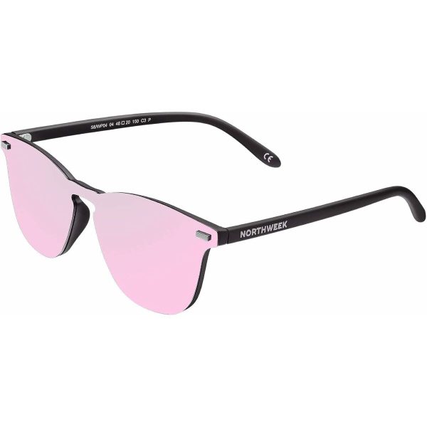 Unisex Sunglasses Northweek Wall Phantom Ø 45 mm Pink Black Cheap