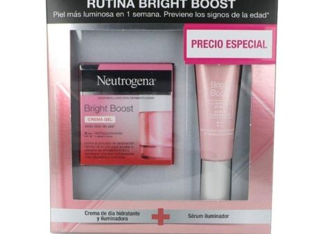 Cosmetic Set Neutrogena Bright Boost 2 Pieces Discount