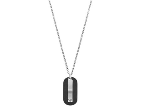 Men s Necklace Emporio Armani ESSENTIAL For Discount