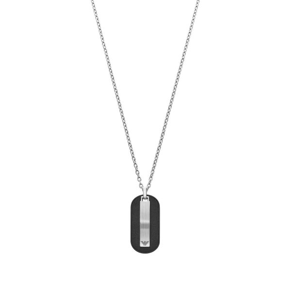 Men s Necklace Emporio Armani ESSENTIAL For Discount