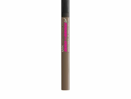 Eyebrow Volumising Gel NYX Zero To Brow Nº 02 Ash brown 2 ml on Sale