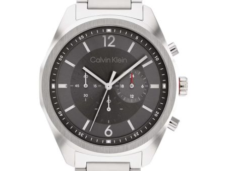 Men s Watch Calvin Klein 1685223 Grey Silver Hot on Sale