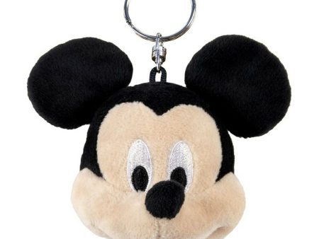 Cuddly Toy Keyring Mickey Mouse Black Discount