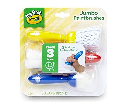 Crayola My First Jumbo Paintbrushes on Sale