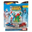 Hot Wheels Marvel Captain America vs. Red Skull Character Car 2-Pack with Mini Comic Online