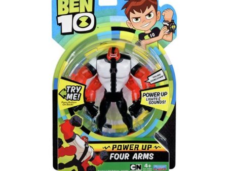 Ben 10 6  Deluxe Power Up Figures - Four Arms Online now