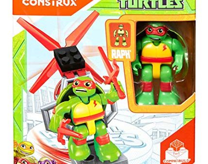 Mega Bloks Teenage Mutant Ninja Turtles Raph Heli Pack Figure Online now