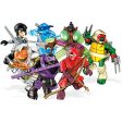 Mega Construx Teenage Mutant Ninja Turtles Micro Action Figures, Red Ninja on Sale