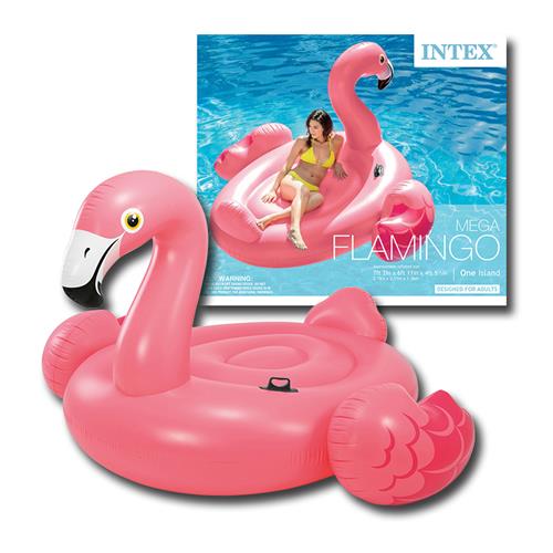 Intex Mega Flamingo Island Pool Floater 86 x 83 x 53 inches Sale