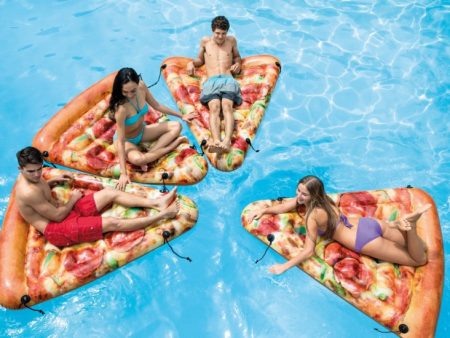 Intex Pizza Slice Mat Pool Floater 69 x 57 inches Online Sale