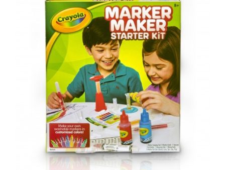 Crayola Marker Maker Starter Kit Fashion