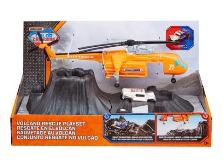 Matchbox Volcano Rescue Playset For Sale