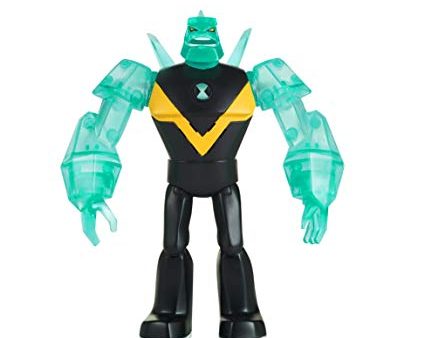 Ben 10 6  Deluxe Power Up Figures - Diamond Head Discount