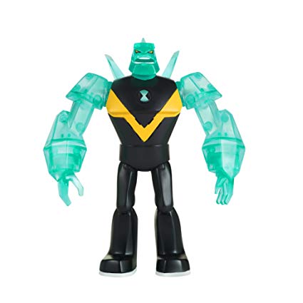 Ben 10 6  Deluxe Power Up Figures - Diamond Head Discount