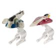 Hot Wheels Star Wars Slave 1 Vs. Jedi Starfighter Starship 2-Pack Online Sale