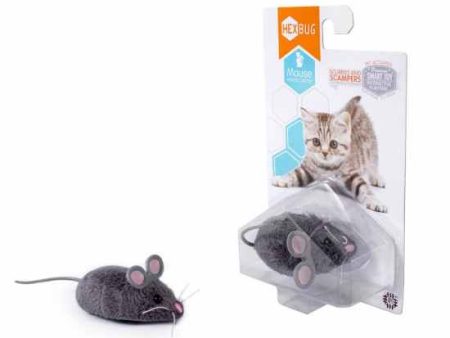 HEXBUG Mouse Robotic Cat Toy (GREY) Hot on Sale