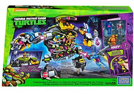 Mega Bloks Teenage Mutant Ninja Turtles Transforming Turtle Mech Online Sale