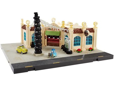 Disney Pixar Cars Precision Series Luigi s Casa Della Tires Playset Online