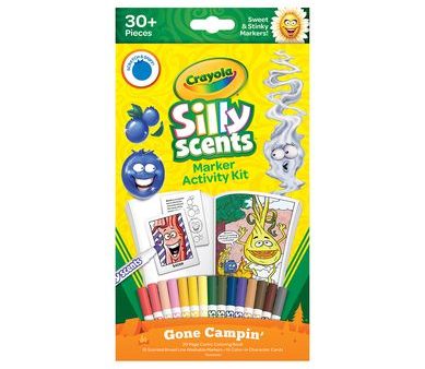 Crayola Silly Scents Marker Activity Kit Online now