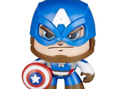 Marvel Mighty Muggs Captain America 3.75-Inch Figure Online now