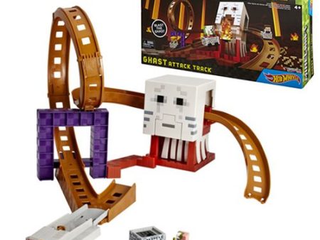 Minecraft Hot Wheels Ghast Attack Track Playset Online Sale