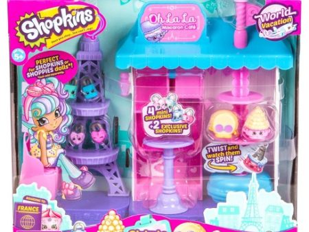 Shopkins Season 8 World Vacation - Oh La La Macaron Cafe Playset Online